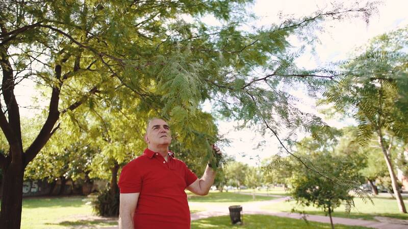 Damián, quien fue diagnosticado con cáncer de pulmón a los 47 años.