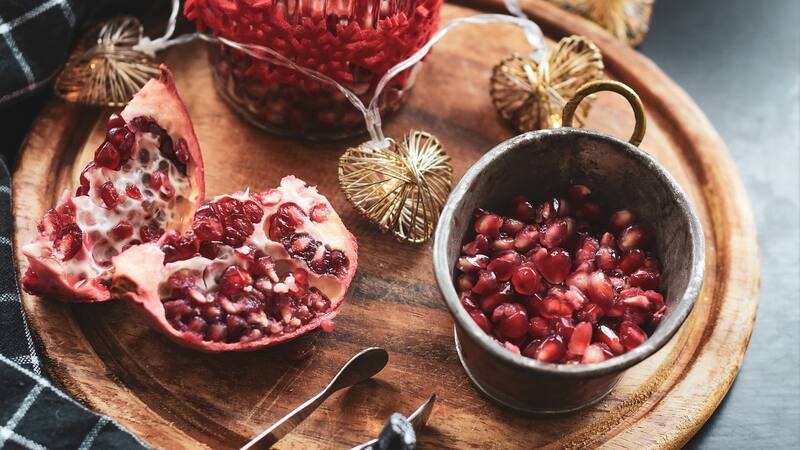 Postre con crema de queso, granada y manzana: paso a paso para hacer este delicioso menú