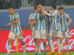 Argentina venció a Uzbekistán en su debut en el Mundial Sub-20