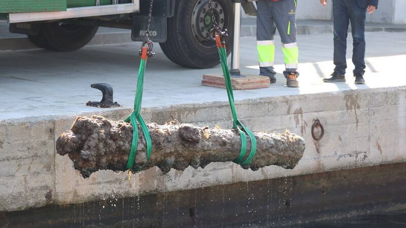 El hallazgo en Mallorca. (Foto: Twitter- @ConselldeMca).