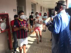 El cruce de Horacio Pietragalla con un manifestante en Formosa: "¿Te pensás que estoy acá disfrazado para carnaval?"