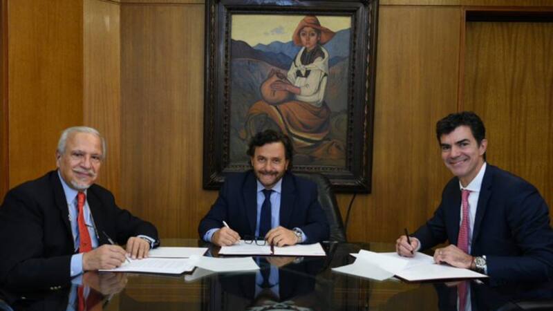 Juan Carlos Romero, Gustavo Sáenz y Juan Manuel Urtubey