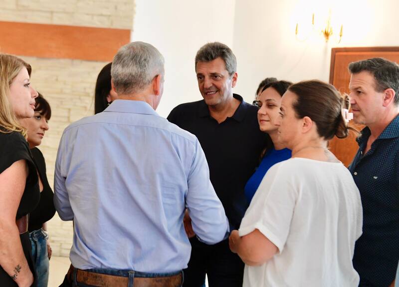 Sergio Massa reunió el mes pasado a los dirigentes del Frente Renovador de Buenos Aires