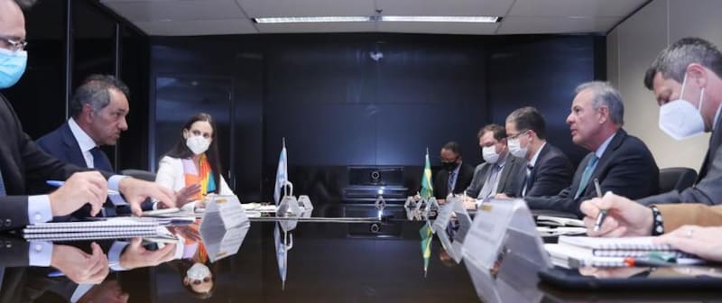 El embajador argentino en Brasil, Daniel Scioli, preocupado por la falta de agua