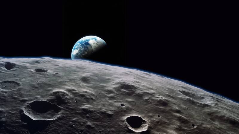 La Luna se encuentra a 356 565 kilómetros de la Tierra. (Foto: Archivo)