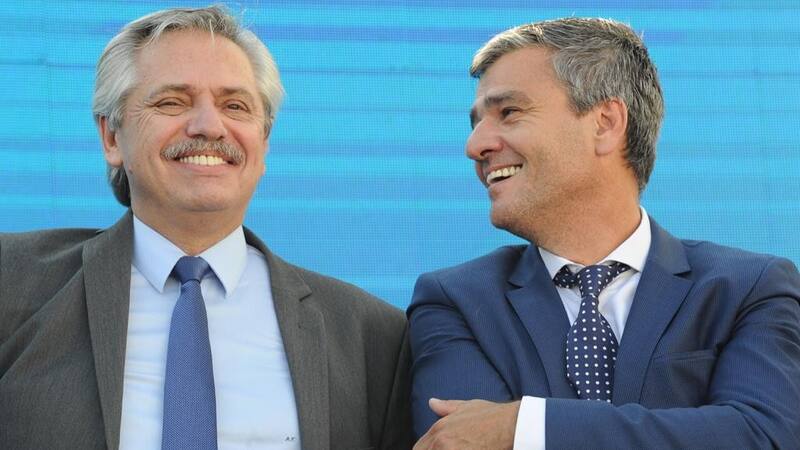 Fernández estuvo reunido con el intendente de Hurlingham, Juan Horacio "Juanchi" Zabaleta.