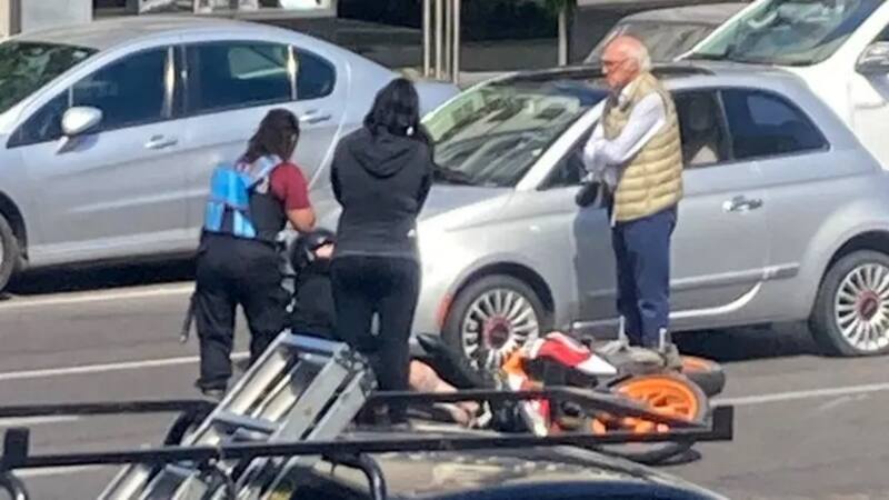 El ex técnico de Boca Juniors, Carlos Bianchi, protagonizó un incidente vial este lunes en el barrio porteño de Nuñez.