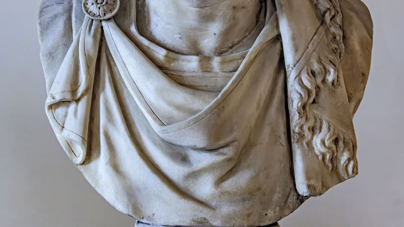 Busto del emperador Tiberio, Museo Correr, Italia.