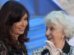 Estela de Carlotto justificó los festejos de anoche en la Rosada con una frase para la polémica