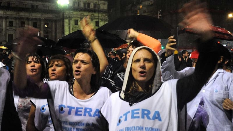 CTERA anunció un paro docente nacional.