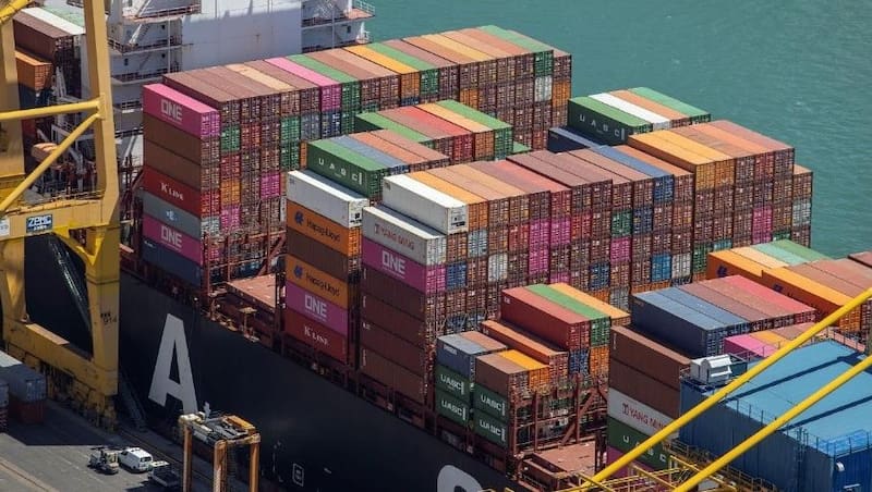 En mayo el valor unitario del flete internacional creció 55,2% interanual