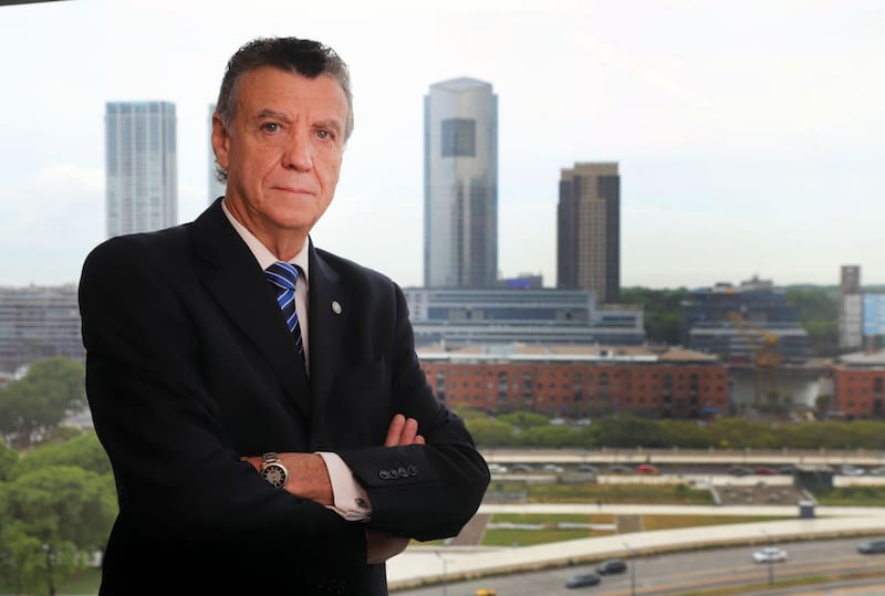 Natalio Grinman, presidente de la Cámara de Comercio y Servicios (CAC)