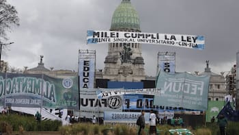 Comenzó la 5.ª Marcha Federal Universitaria: estudiantes, docentes y organizaciones se movilizan al Congreso