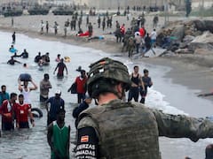 La Justicia inicia una investigación por la entrada masiva de migrantes en Ceuta: apunta a un posible “guiado activo” desde Marruecos