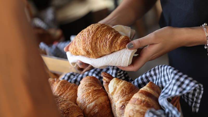 El sabor y la textura del croissant casero es irresistible