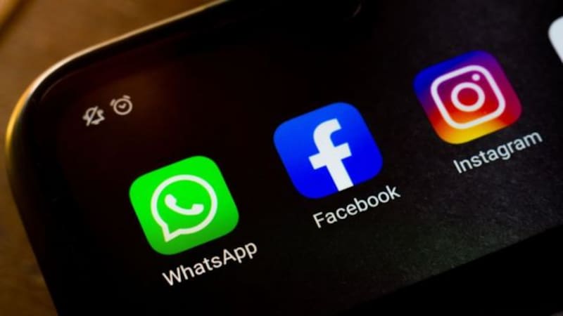 WhatsApp, Facebook e Instagram.