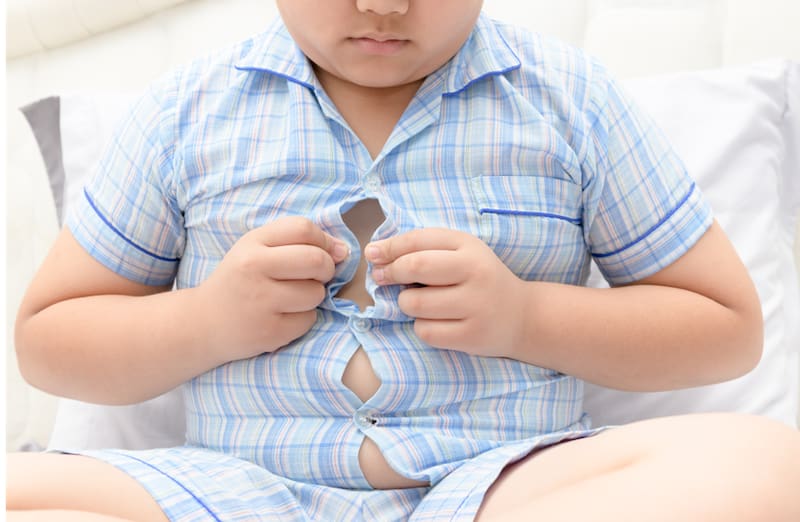 Obesidad infantil como un principal factor desencadenante de la diabetes infantil. Fuente: Archivo.