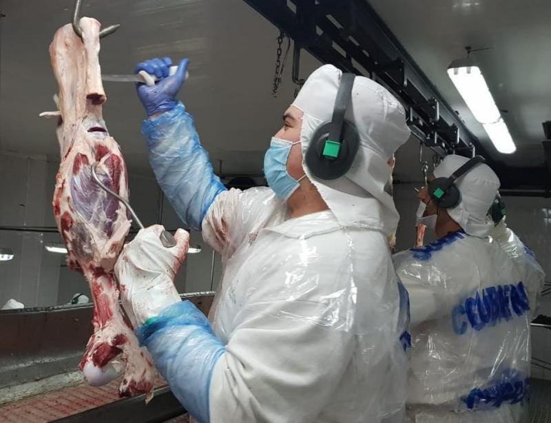 Empleados del frigorífico Black Bamboo