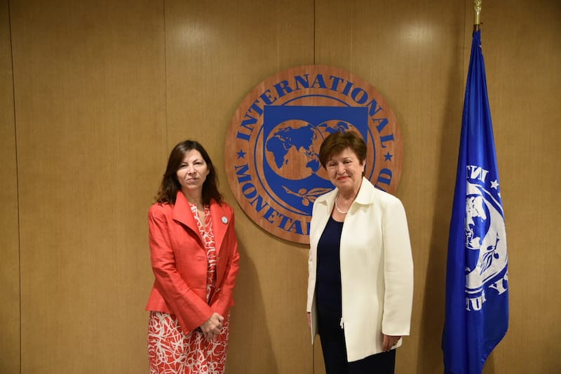 Hubo calma en los mercados tras las buenas señales que llegaron desde Estados Unidos, donde la ministra Batakis se reunión con Giorgieva, del FMI