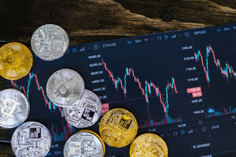 Monedas digitales.