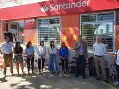 Santander celebró los tres años de su Sucursal de Integración Social en Barrio 31