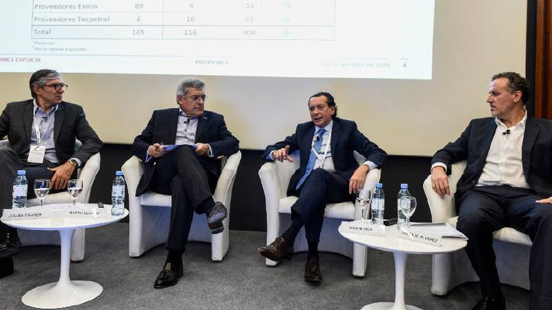 El ministro Dante Sica abrió el encuentro junto a los titulares de Exiros, Ternium y Tenaris