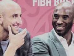 Con un Ginóbili "devastado", la Generación Dorada despidió a Kobe Bryant en las redes
