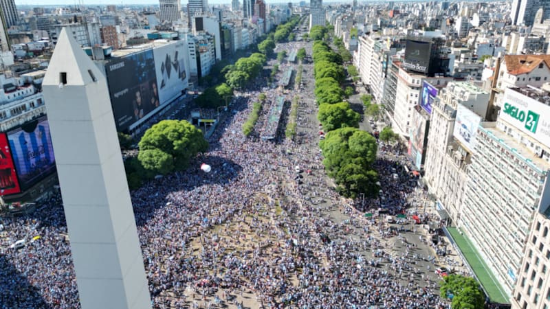 El Obelisco de Buenos Aires fue inaugurado el 23 de mayo de 1936.