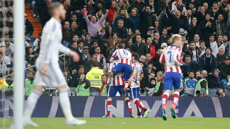 El Atlético Madrid va por el triunfo en el Santiago Bernabéu frente al vigente campeón de Champions League.
