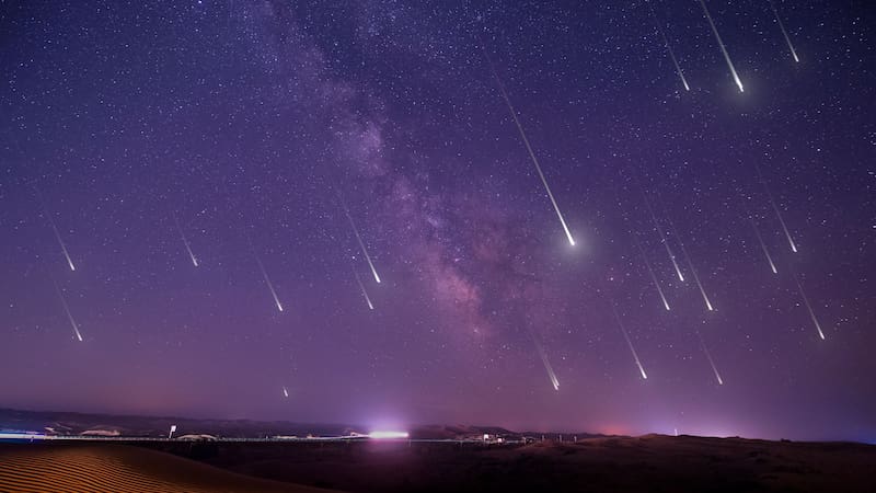 Lluvia de estrellas: desde esta noche se podrá ver las Perseidas, el fenómeno astronómico sin igual. (Imagen: archivo)