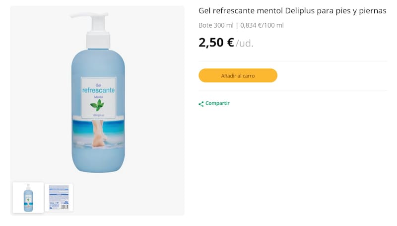 El gel de Mercadona que arrasa en ventas por su potente efecto refrescante: ideal para las piernas cansadas. (Imagen: archivo)