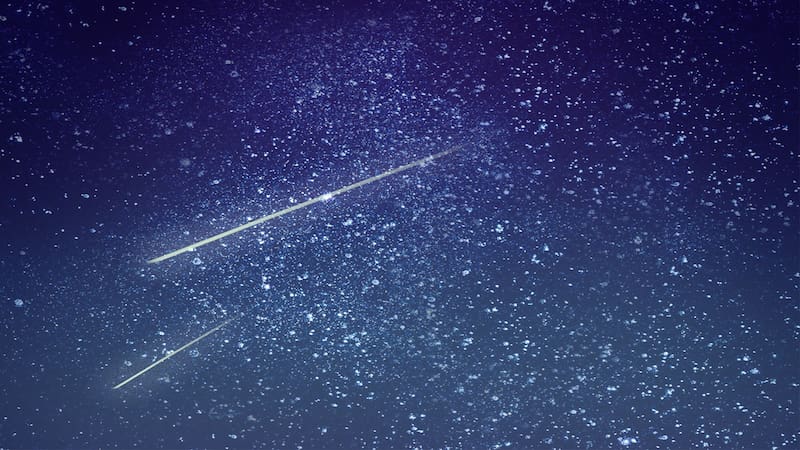 La lluvia de estrellas es un fenómeno imperdible para los fanáticos de la astronomía.
