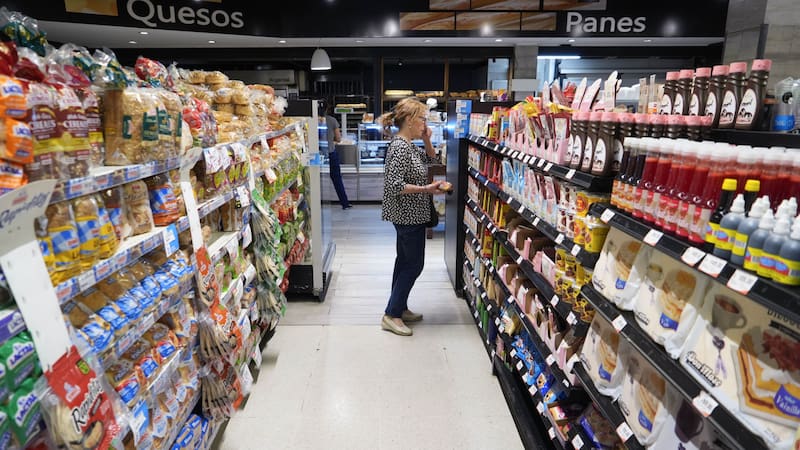 La suba de precios del mes pasado se vio impulsada por aumentos por encima del promedio en 'Alimentos y bebidas no alcohólicas' (30,4%) y en 'Transporte' (30,4%).