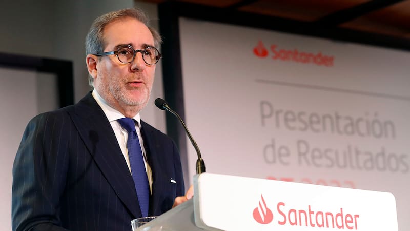 El consejero delegado del Banco Santander, Héctor Grisi. Imagen: EFE