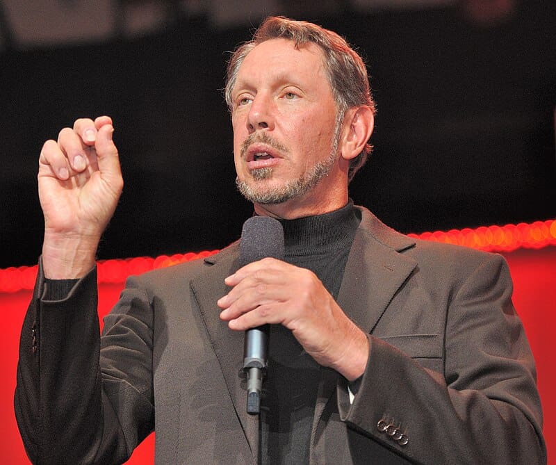 Larry Ellison, fundador de Oracle.