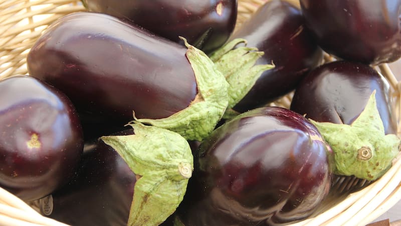 Cuáles son los beneficios de la berenjena para la salud. Fuente: archivo.