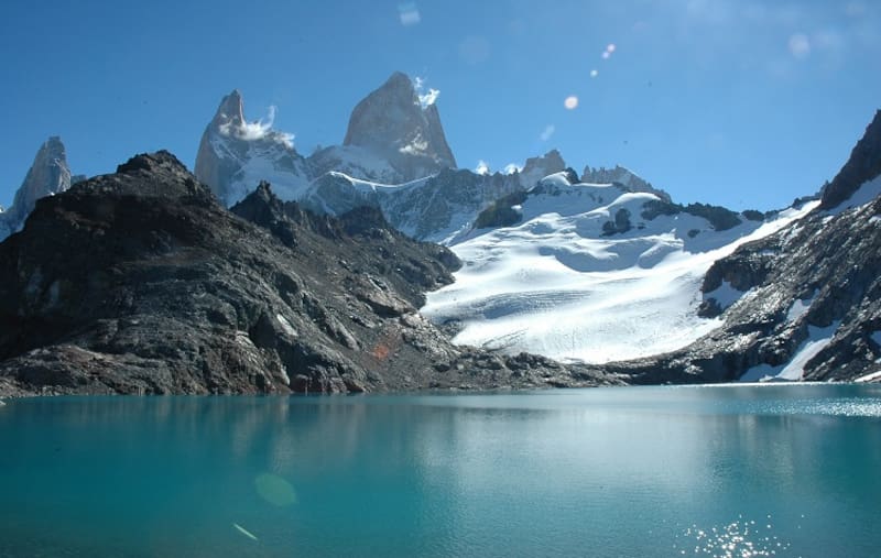 Laguna de los Tres, una de las más icónicas de la Patagonia argentina. Foto Turismo Chaltén.