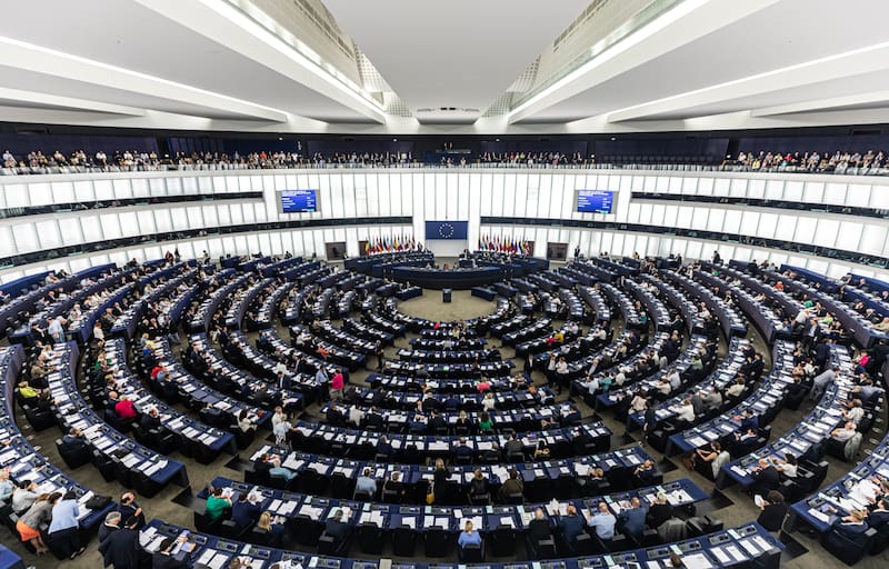 Parlamento Europeo. Fuente: Archivo
