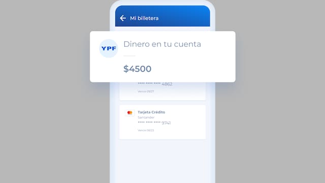 Santander administrará los servicios financieros de la billetera digital de YPF