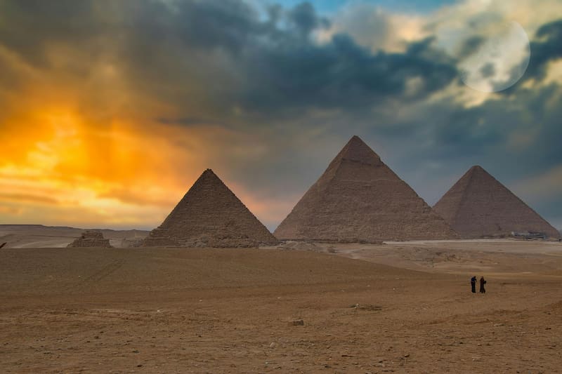 Pirámides de Giza. Fuente: Archivo.