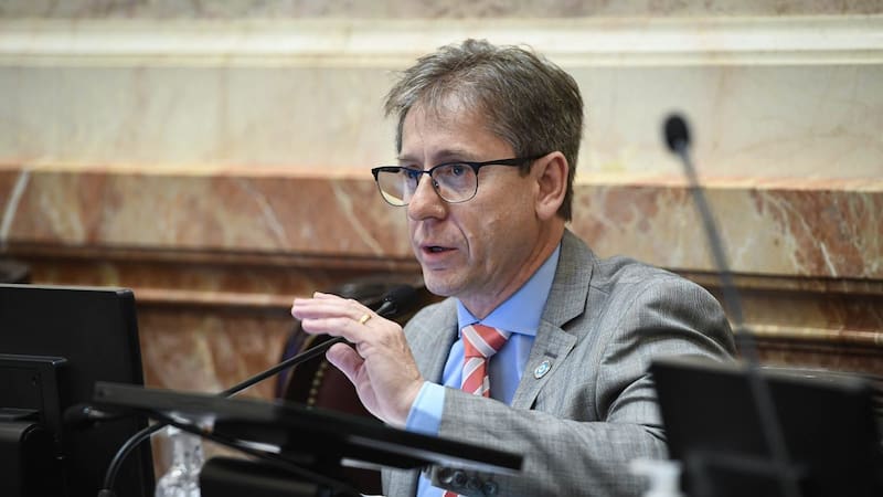 El senador nacional por Corrientes y jefe de bloque radical, Eduardo Vischi.