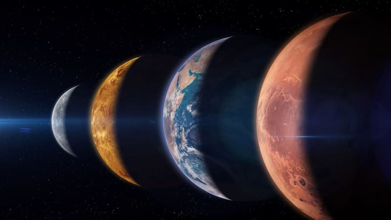 Llega la sorprendente alineación planetaria: qué planetas se verán y cuándo será el mejor momento para observarlas desde el país. (Fuente: Shutterstock).