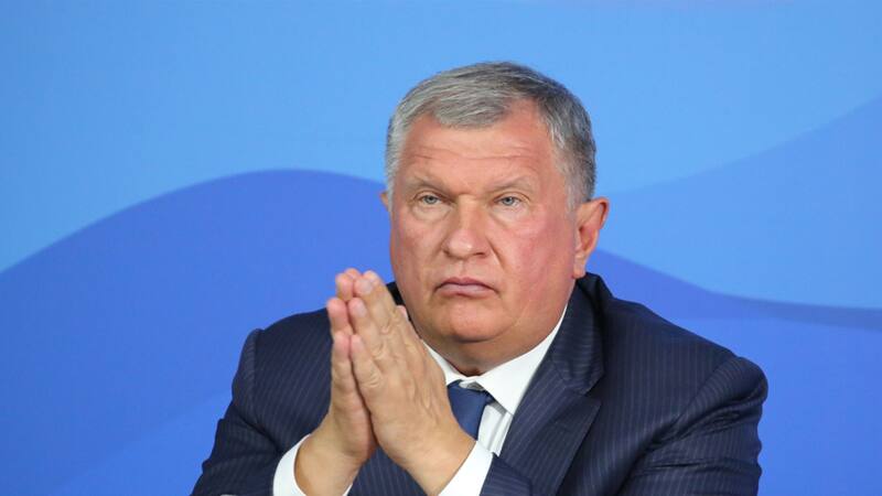 Igor Sechin es el CEO de Rosneft. BLOOMBERG