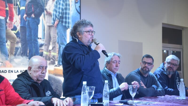 Daniel Yofra, de Aceiteros, uno de los principales convocantes.