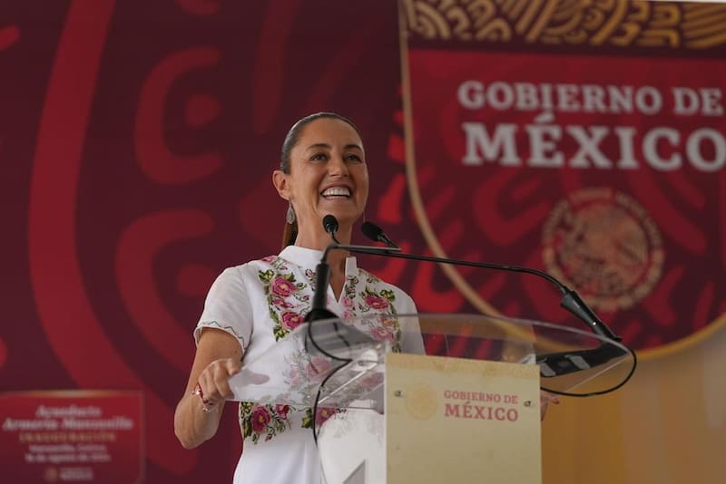 Claudia Sheinbaum asumió a la presidencia de México el 1 de octubre de 2024.