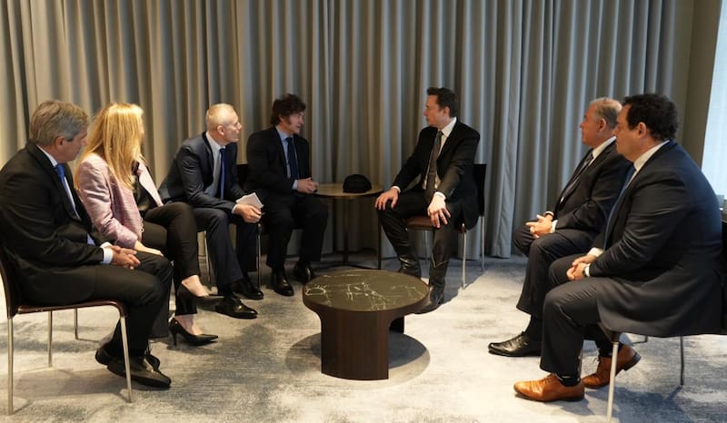 Javier Milei y Elon Musk, durante su última reunión del 23 de septiembre.