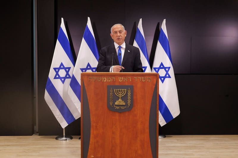 El primer ministro Benjamín Netanyahu prometió "luchar, tanto en la ONU como en todos los demás ámbitos, contra la falsa propaganda" (Fuente: Archivo).