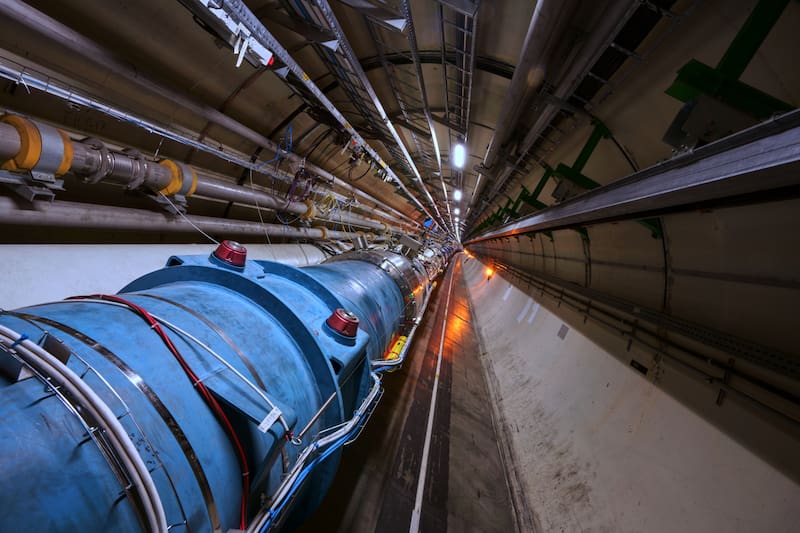 El Colisionador Circular del Futuro será un megaacelerador que superará ampliamente al famoso Gran Colisionador de Hadrones del CERN. Fuente: CERN.