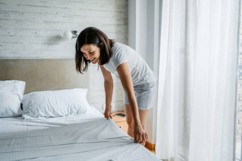 Hacer la cama es una excelente forma de mantener una buena higiene y un descanso de calidad