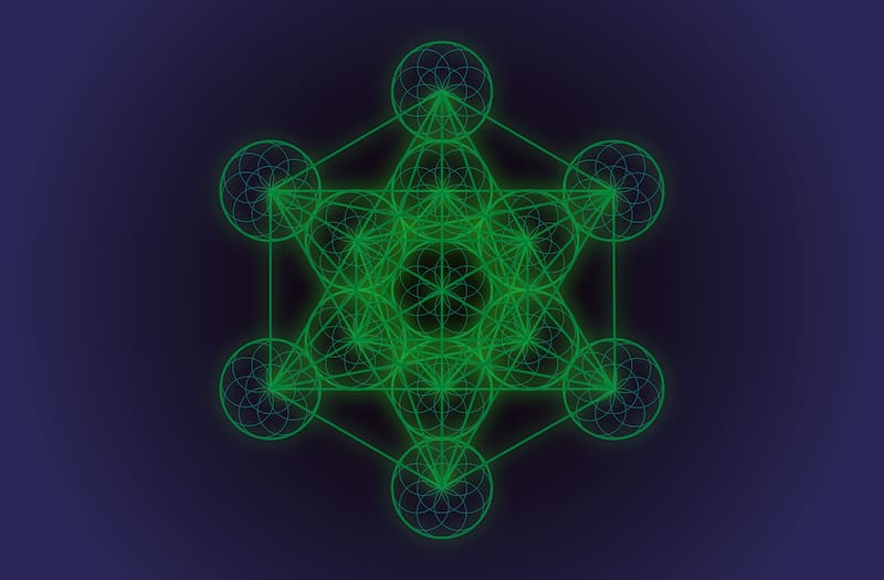 Cubo de Metatrón, una poderosa herramienta considerada un círculo de contención y protección.